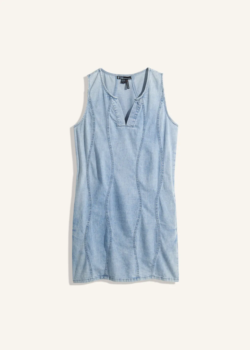 FDJ Wave Dress - Powder