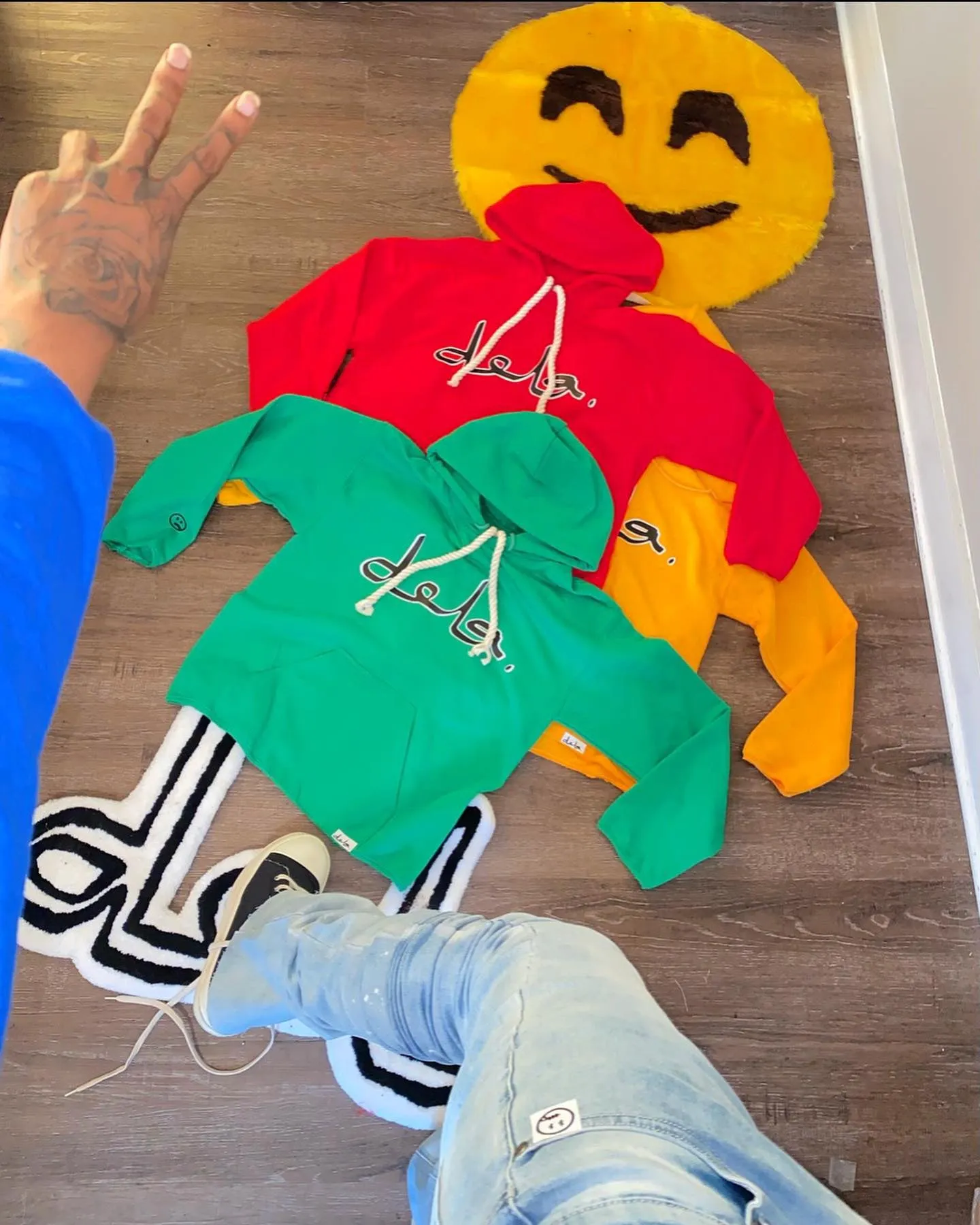 Green Essential Hoodie
