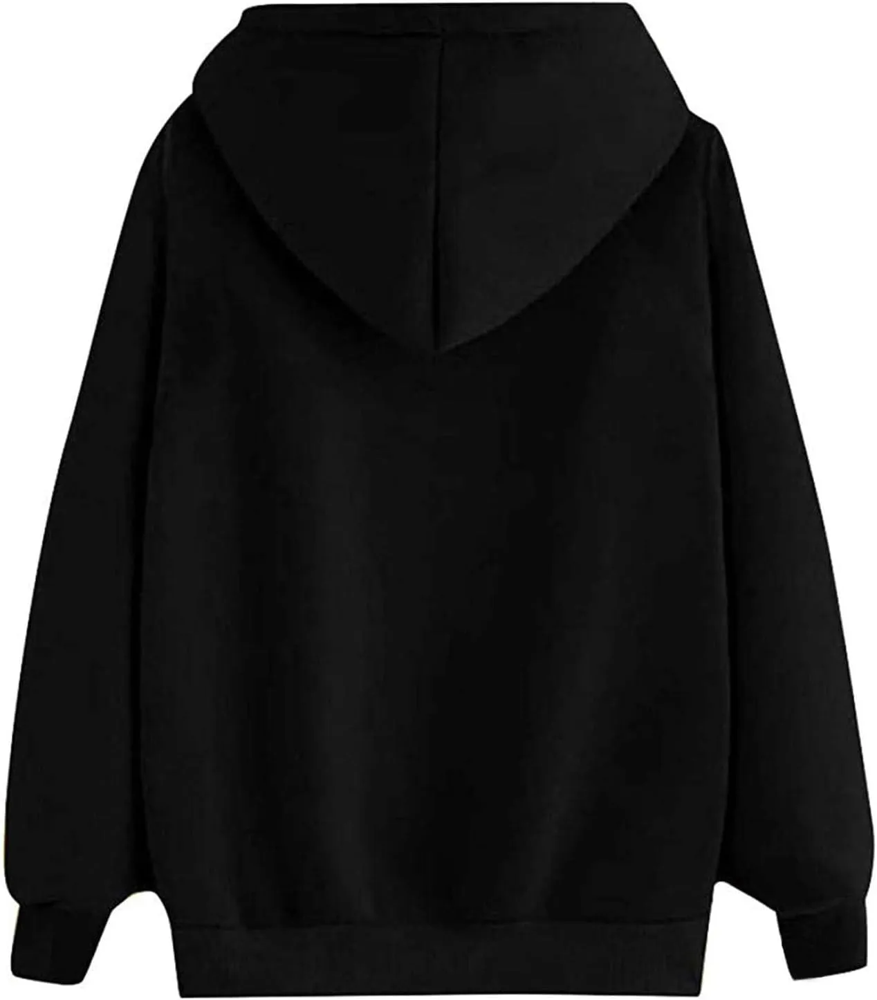 Heart Graphic Hoodie Women Casual Pullover Sweatshirt Drawstring Pocket Relaxed Long Sleeve Soft Streetwear