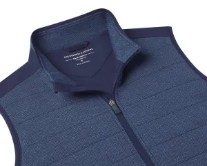 Holderness & Bourne The Perry Vest - Navy Herringbone