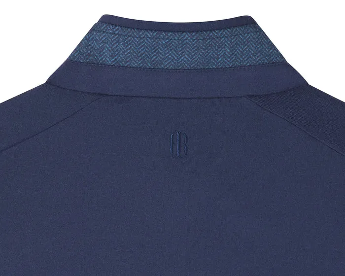 Holderness & Bourne The Perry Vest - Navy Herringbone