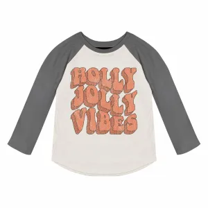 HOLLY JOLLY VIBES LONG SLEEVE TSHIRT