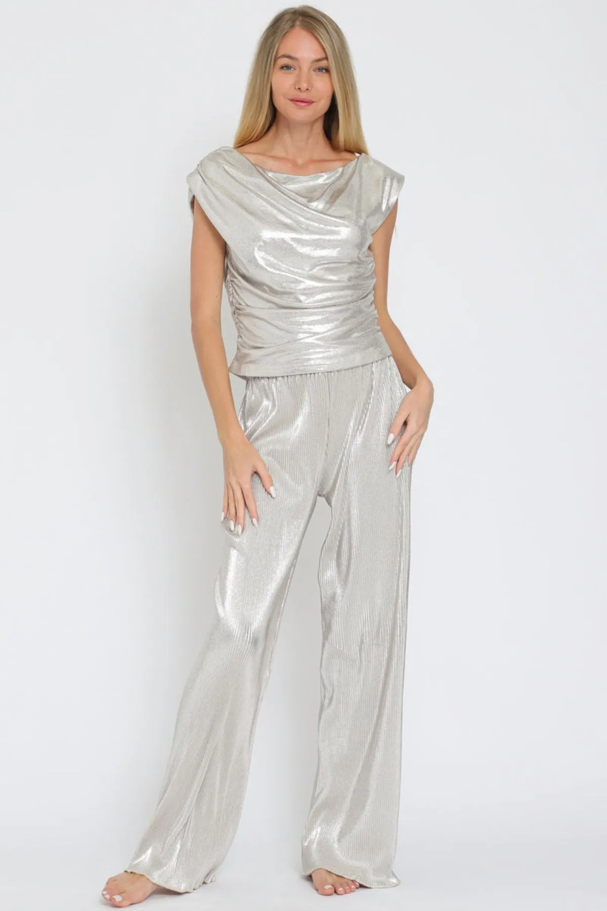 Jazzy Cowl Neck Top