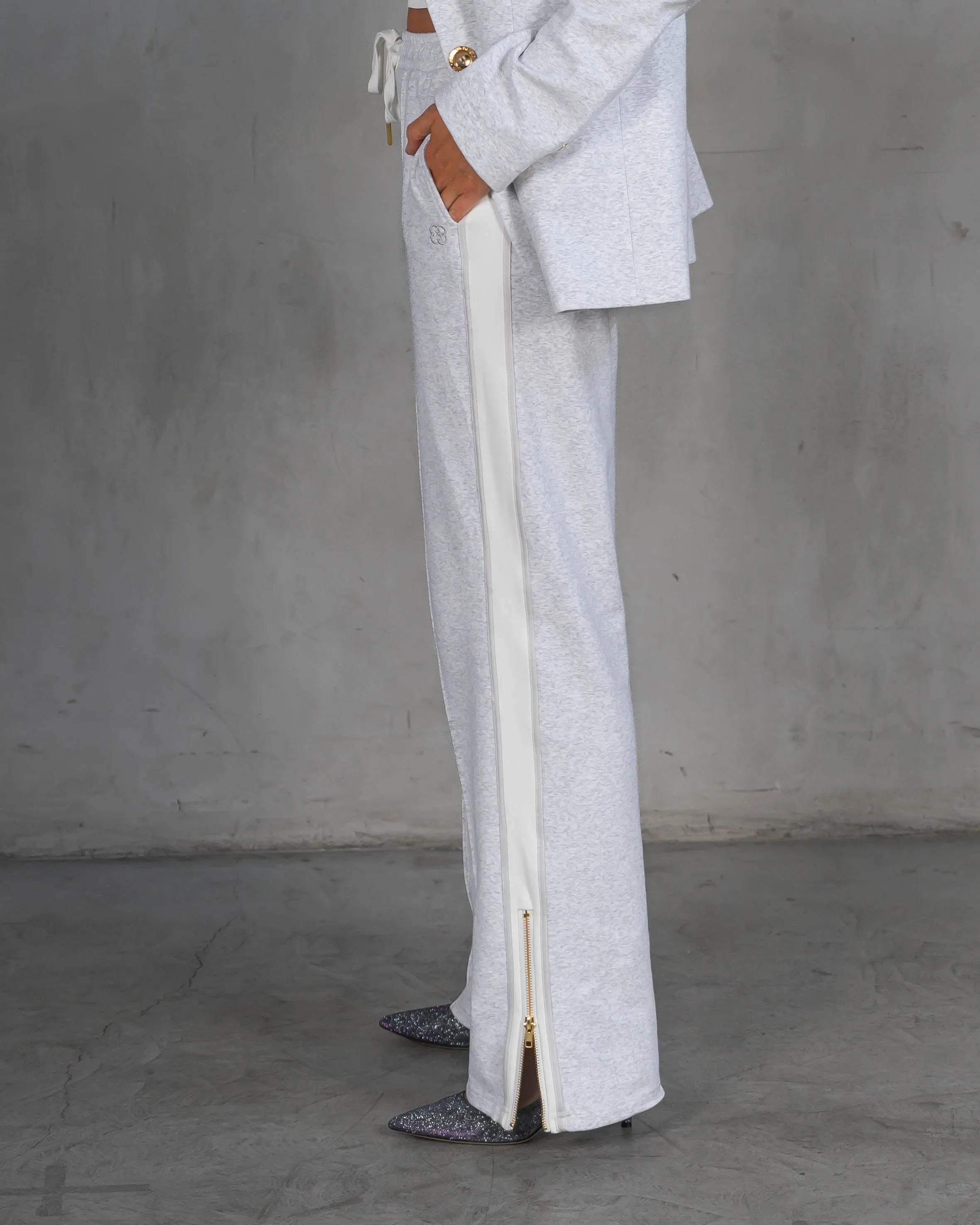 Jordan Interlock Pants Ice Grey