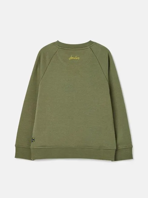 Joules Connor Artwork Crew Neck Sweatshirt