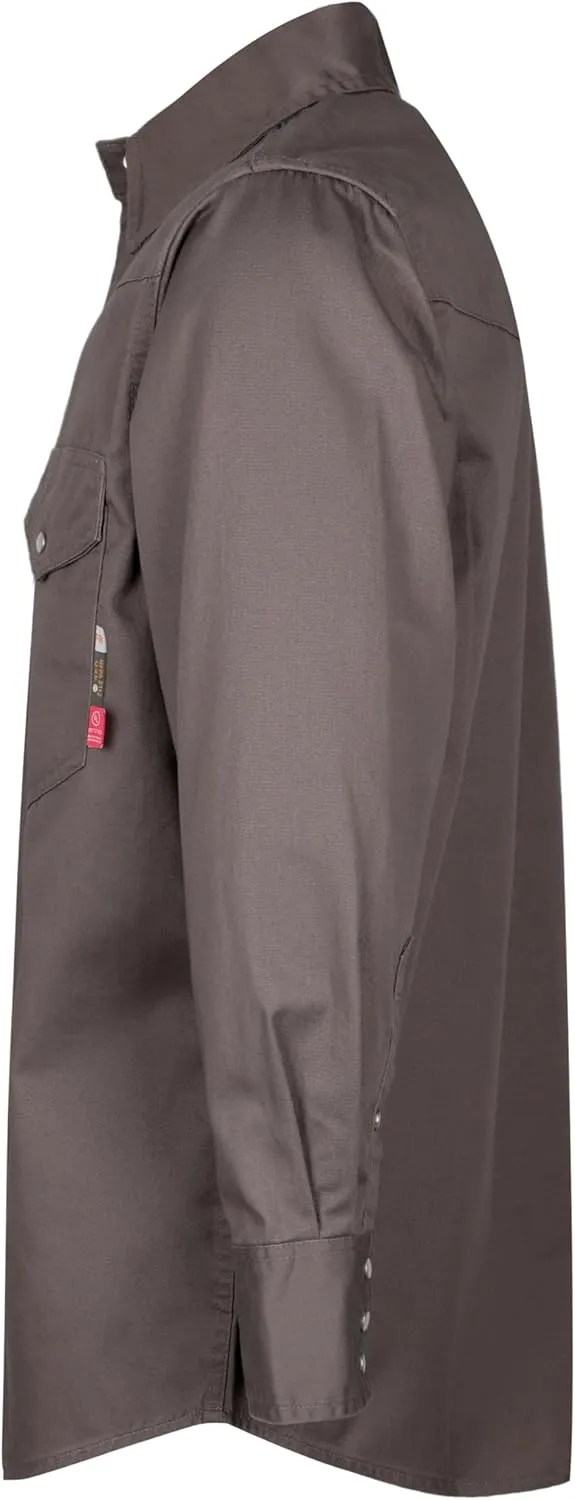 KONRECO FR Shirts for Men Button Down Flame Resistant HRC2 Men's Welding Shirts