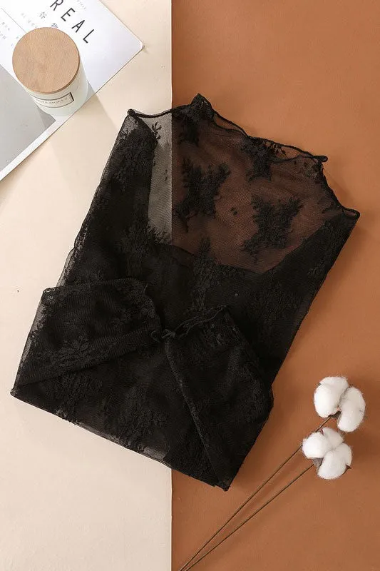 Lace Layering Top