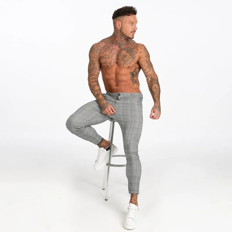 Men's Casual Skinny Trousers