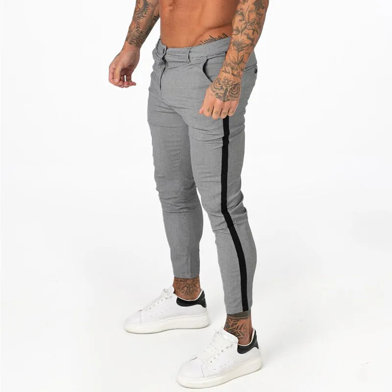 Men's Casual Skinny Trousers