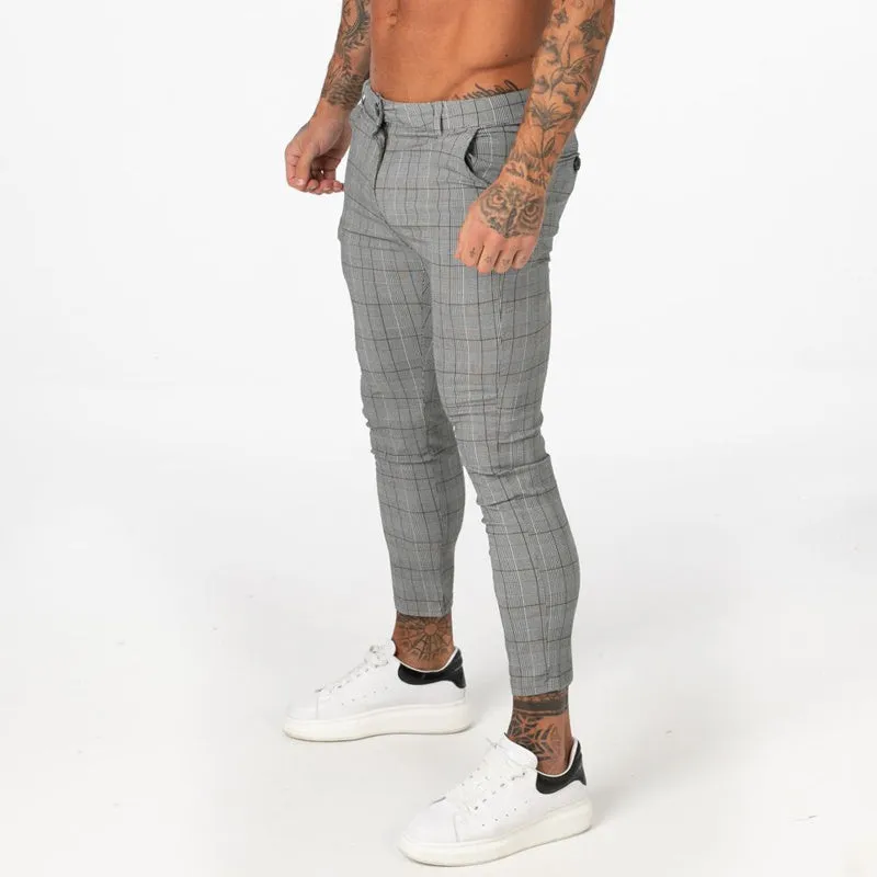 Men's Casual Skinny Trousers