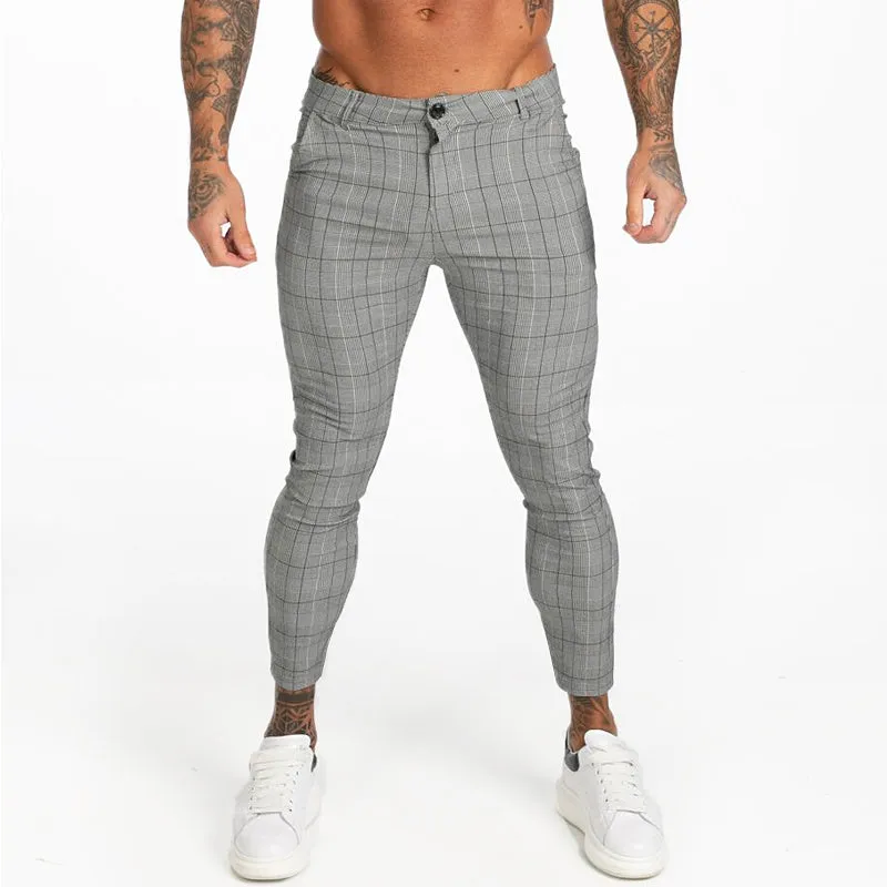 Men's Casual Skinny Trousers