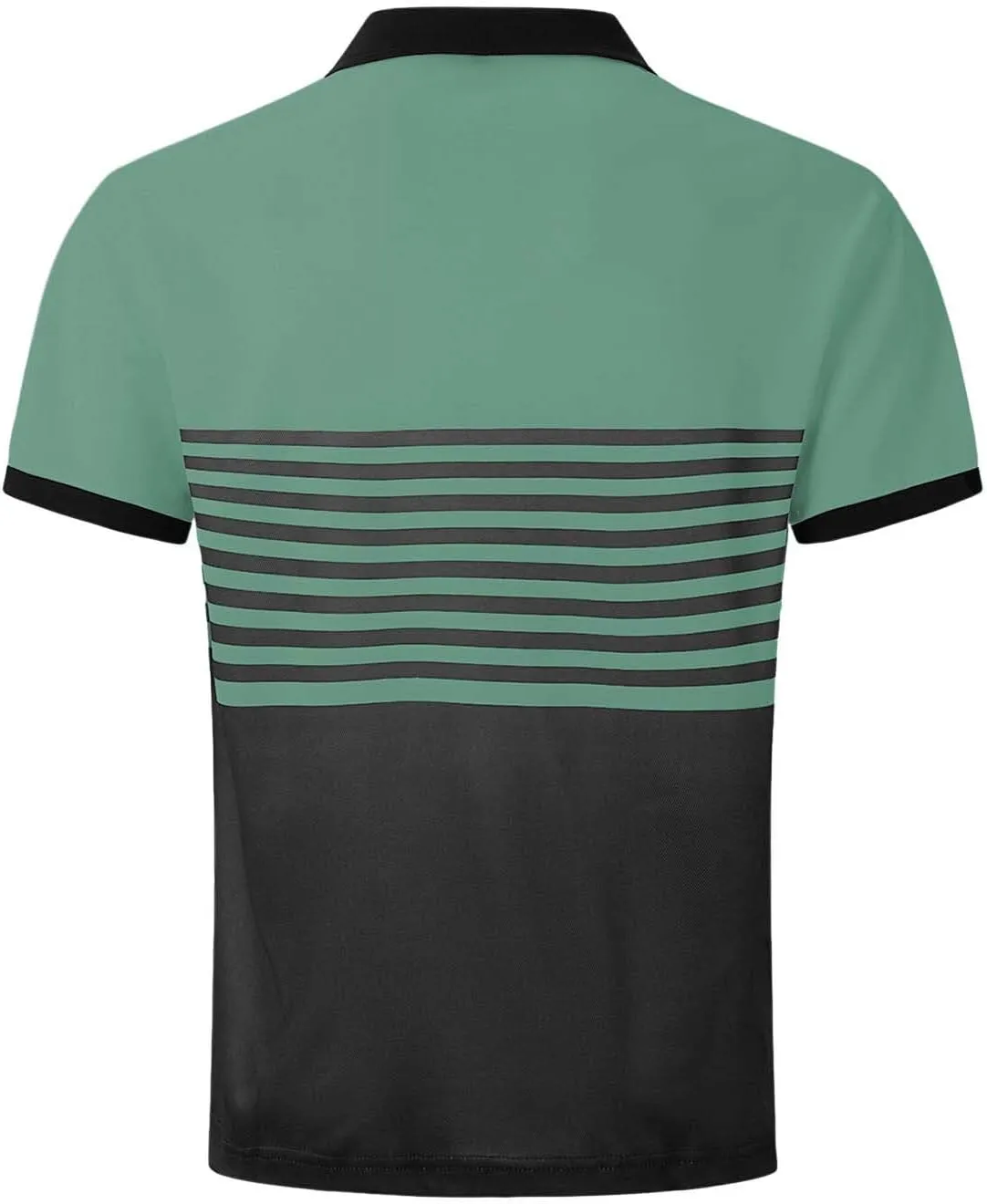 Men's Polo Shirts 2024 Soft Loose Outdoor Sports Lapel Solid Color Camouflage Printing Raglan Sleeve Top Short