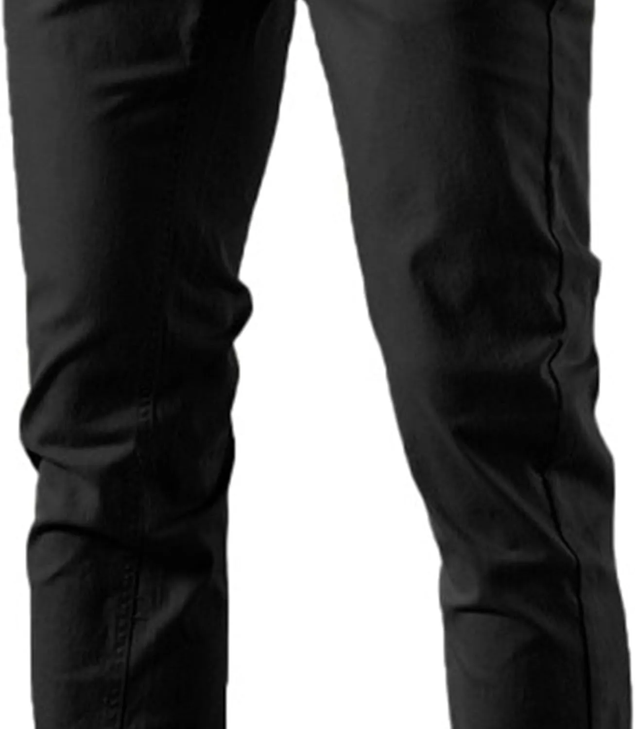 Men's Straight Leg Relaxed Fit Breathable Pants Casual Solid Outdoor Trousers Classic Chino Comfort Pants