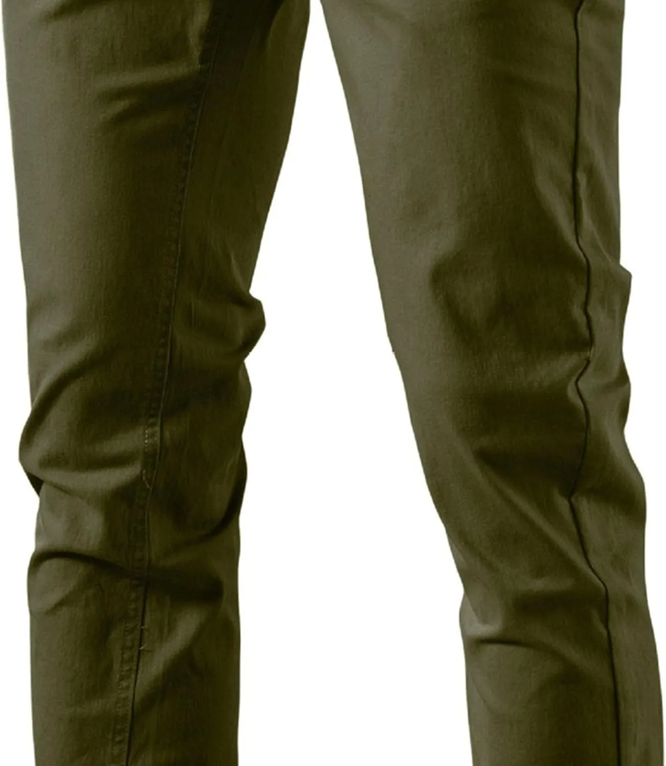 Men's Straight Leg Relaxed Fit Breathable Pants Casual Solid Outdoor Trousers Classic Chino Comfort Pants