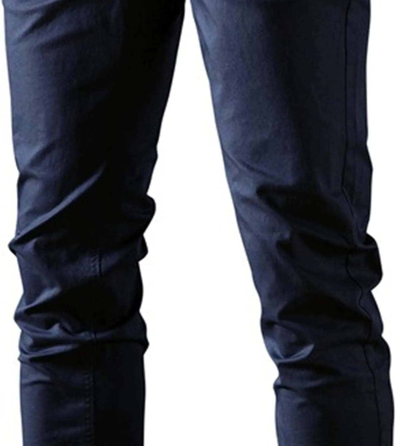 Men's Straight Leg Relaxed Fit Breathable Pants Casual Solid Outdoor Trousers Classic Chino Comfort Pants