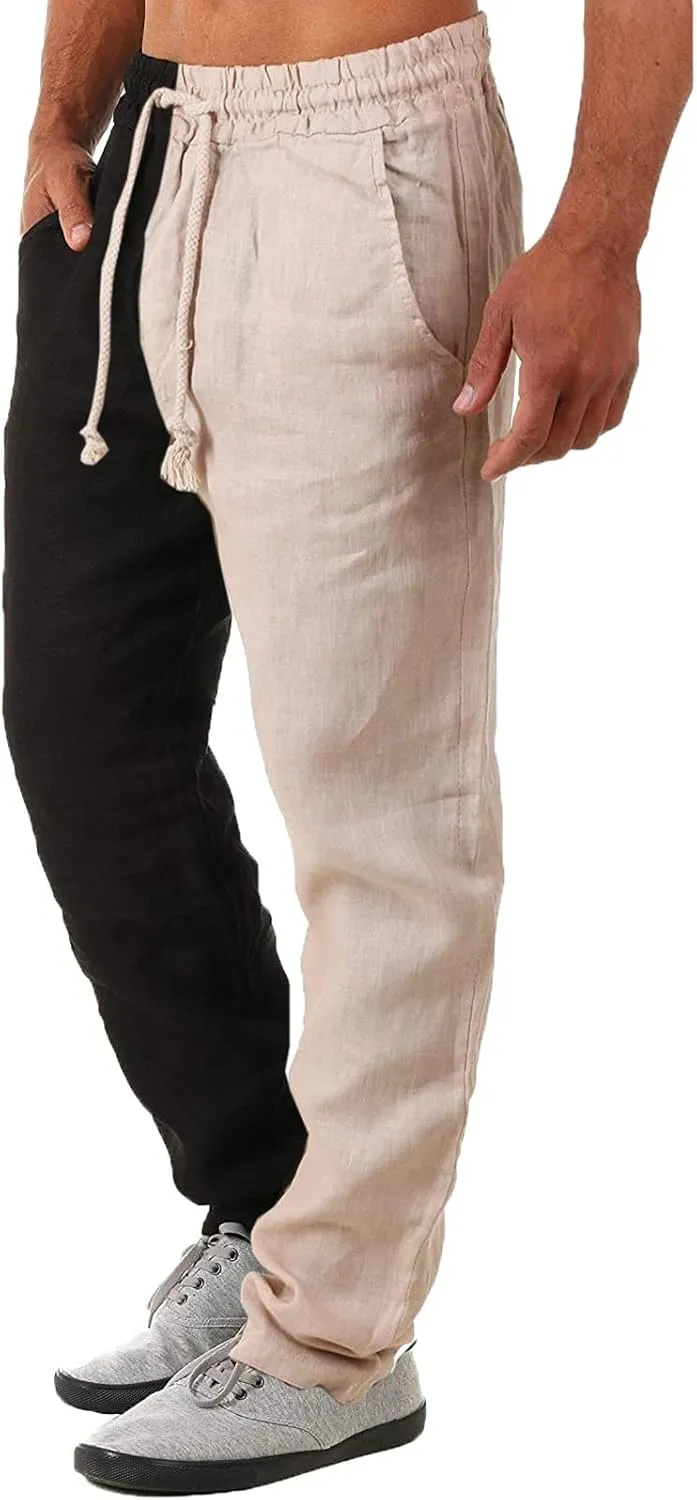 Mens Sweatpants with Pockets Big and Tall Sweat Pants with Pocket Cargo Pants for Men Slim Fit Men's Workout Athletic