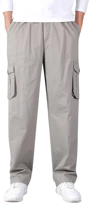 Mens Sweatpants with Pockets Big and Tall Workout Track Pants Comfortable Slim Fit Tapered Sweatpants Mens Cargo Pants