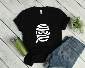 Mummy Adult T Shirt - Halloween - Funny T Shirts - Cute - Not Scary Costume
