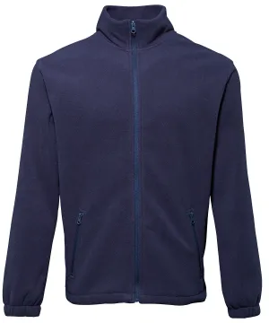 Navy - Full-zip fleece