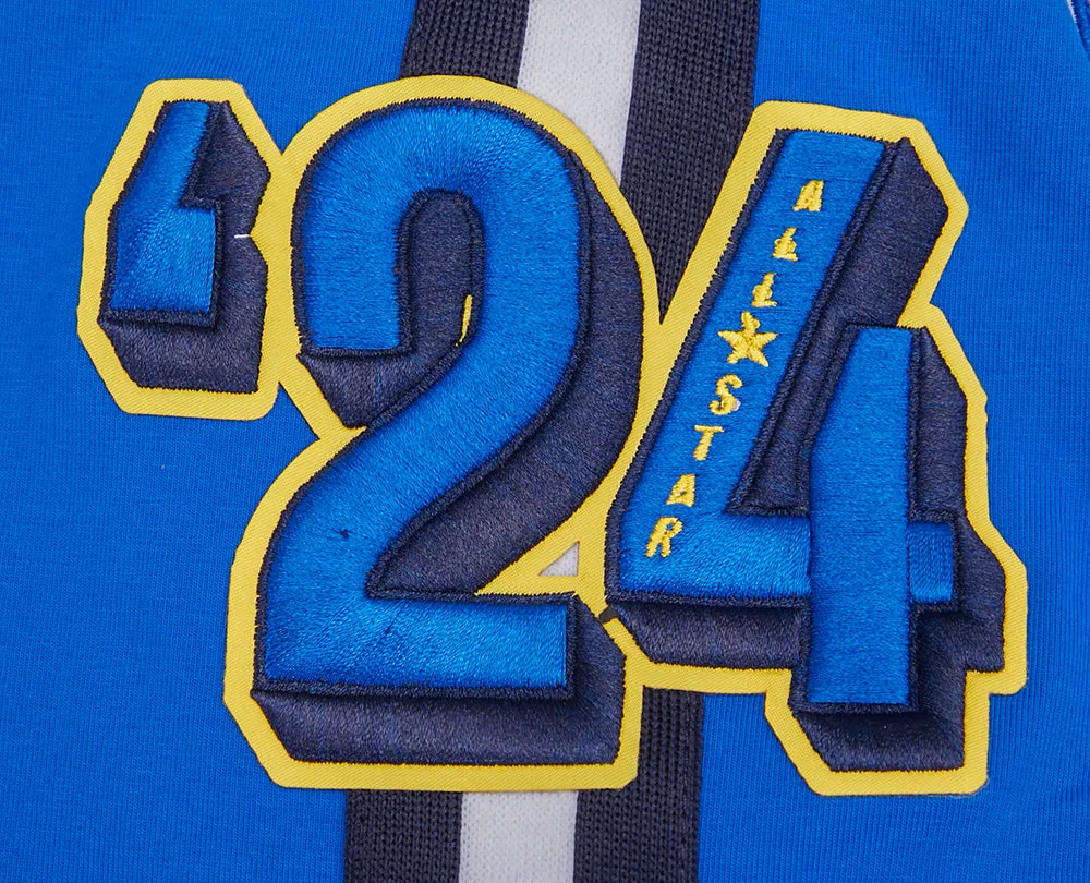 NBA ALL STAR GAME 2024 MEN'S SINGLE JERSEY TEE (MIDNIGHT NAVY/ROYAL BLUE)