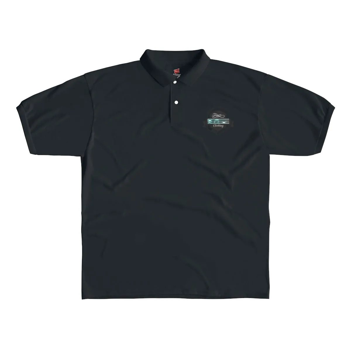 New Designs College Print Men's Polo Shirt