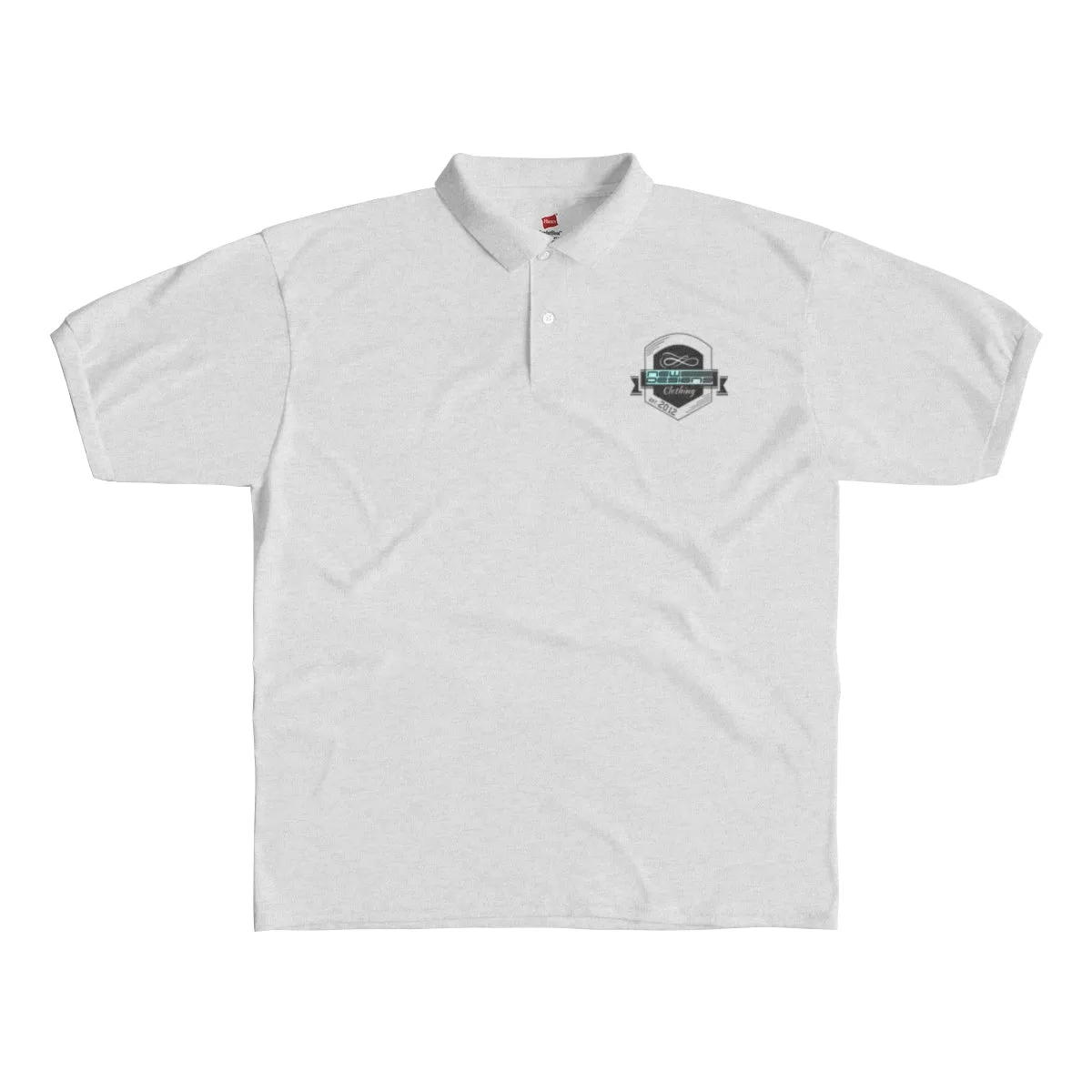 New Designs College Print Men's Polo Shirt