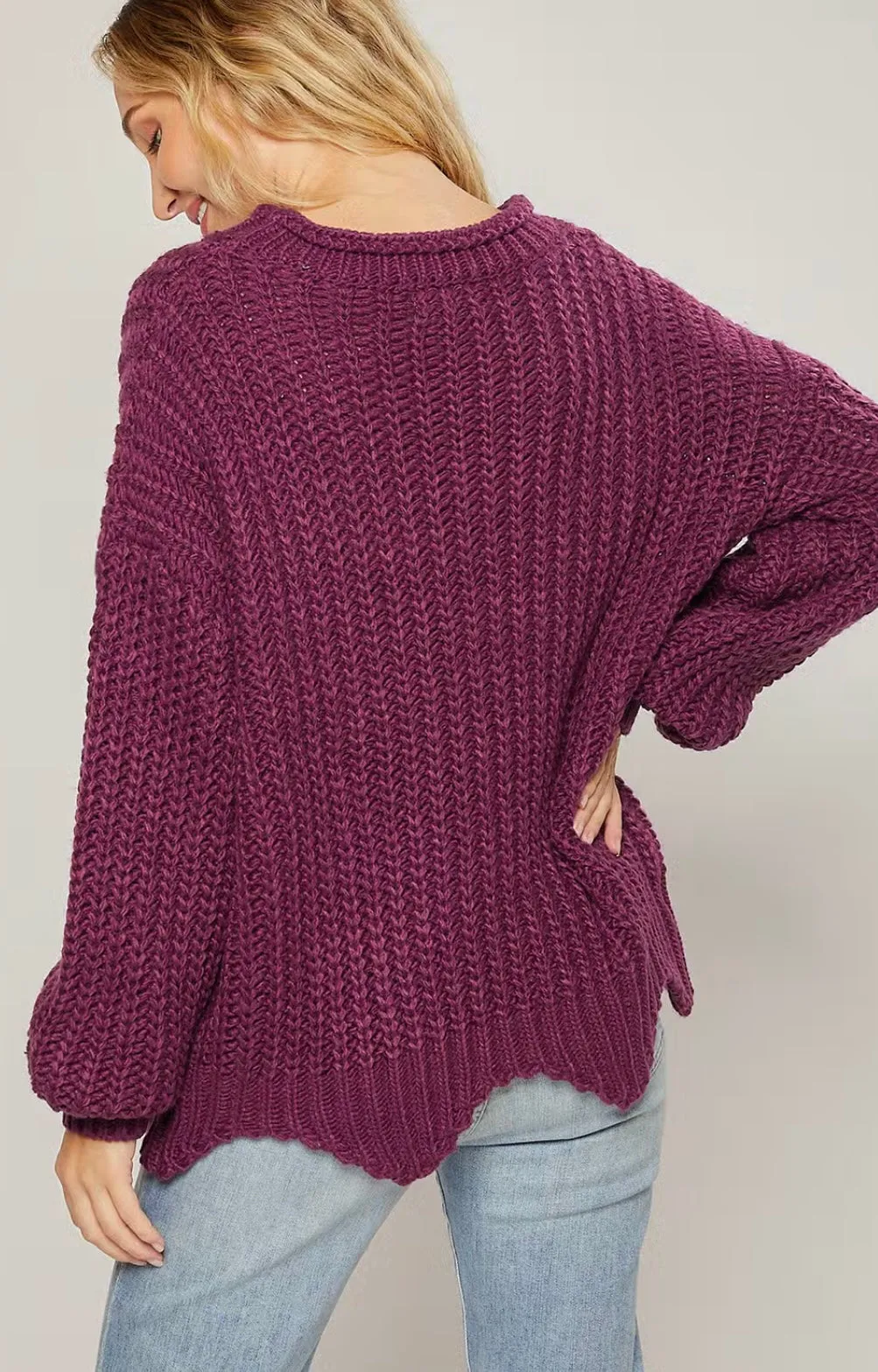 No Going Back Pointelle Sweater