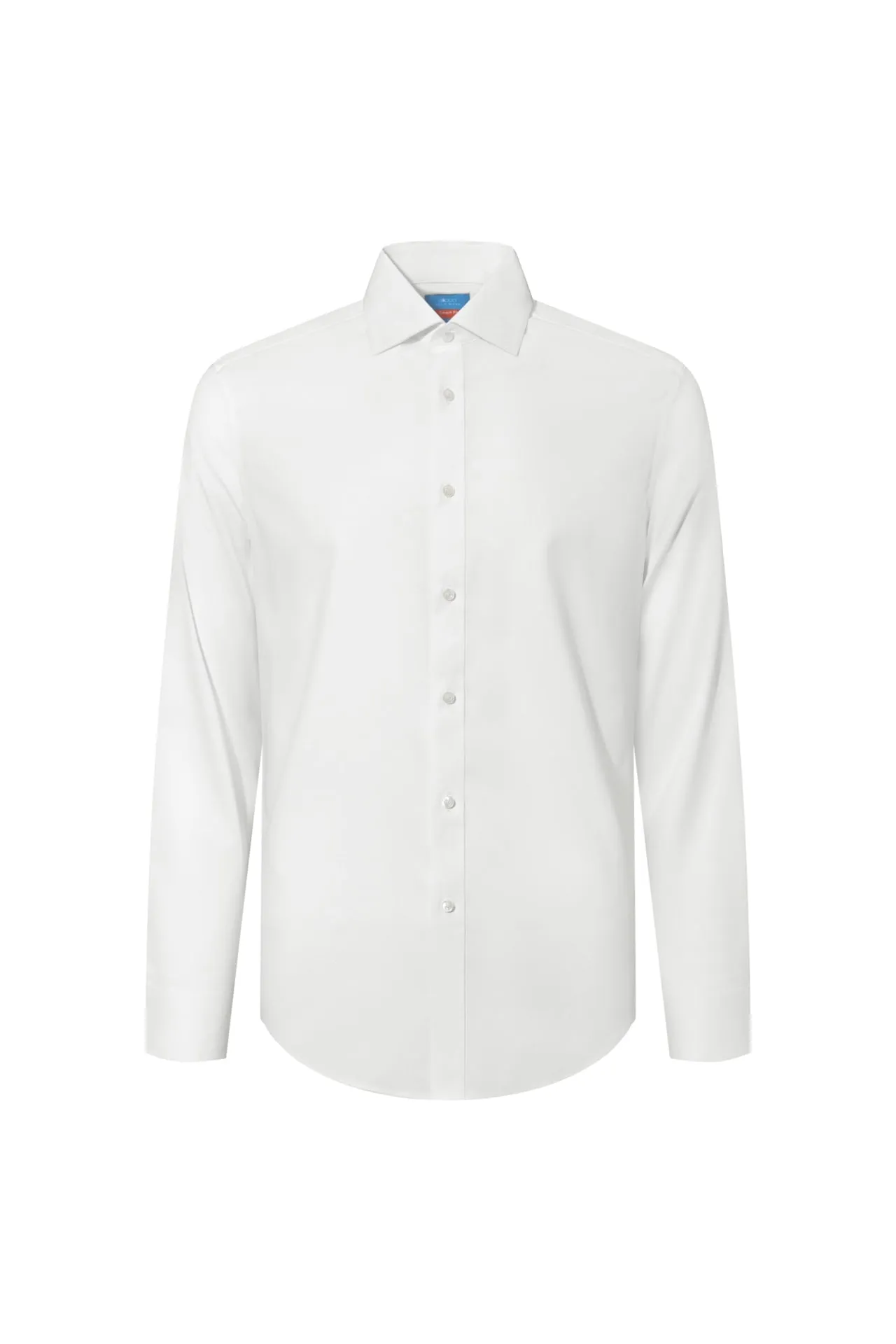 Non-Iron Cotton Stretch Smart Fit Textured Shirt