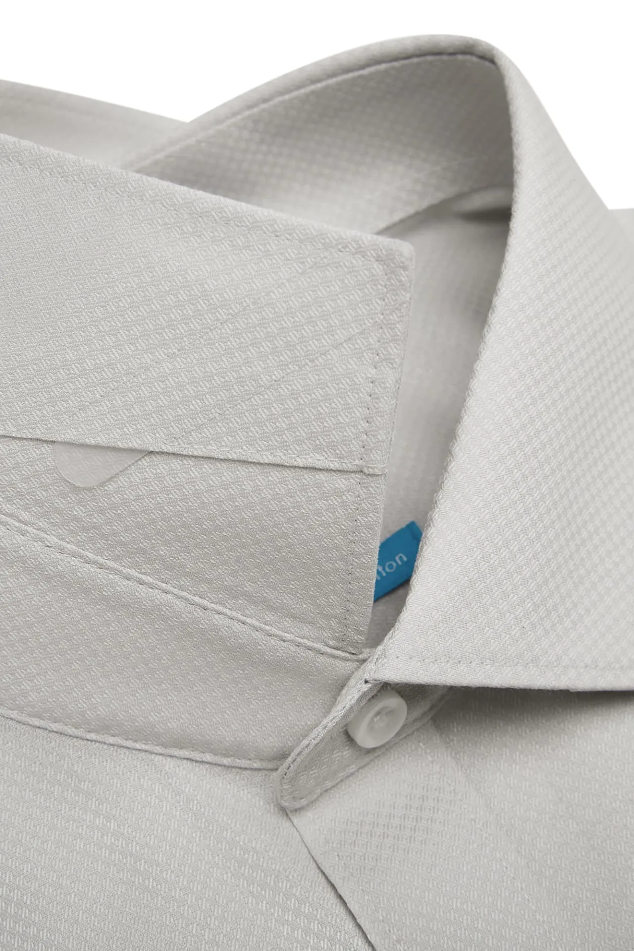 Non-Iron Cotton Stretch Smart Fit Textured Shirt