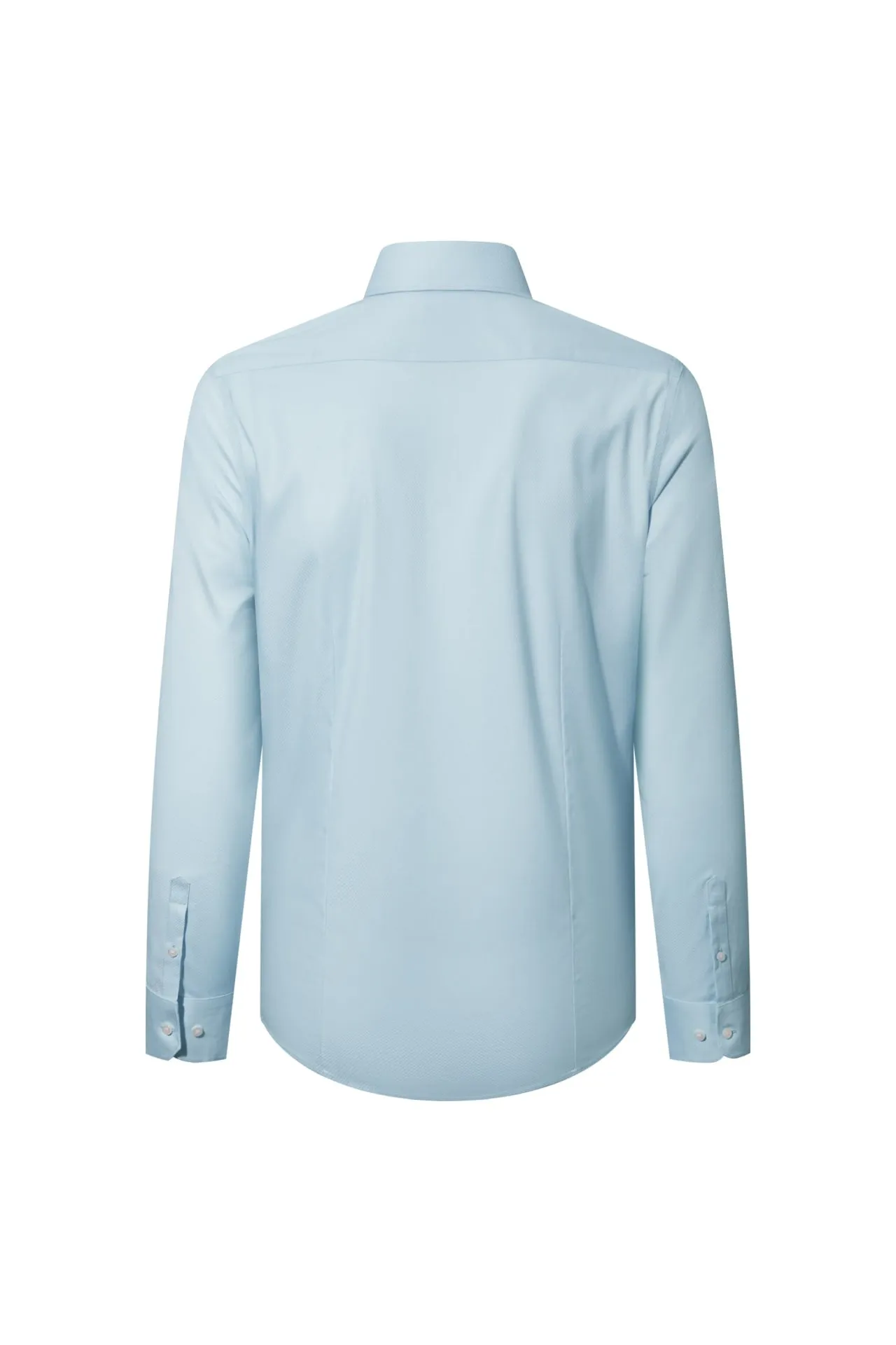 Non-Iron Cotton Stretch Smart Fit Textured Shirt