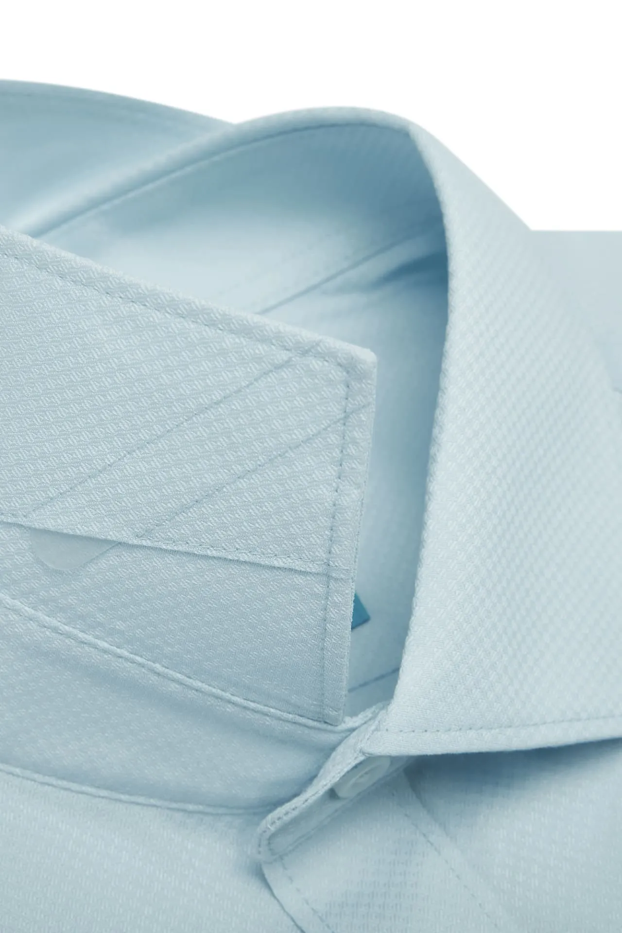 Non-Iron Cotton Stretch Smart Fit Textured Shirt