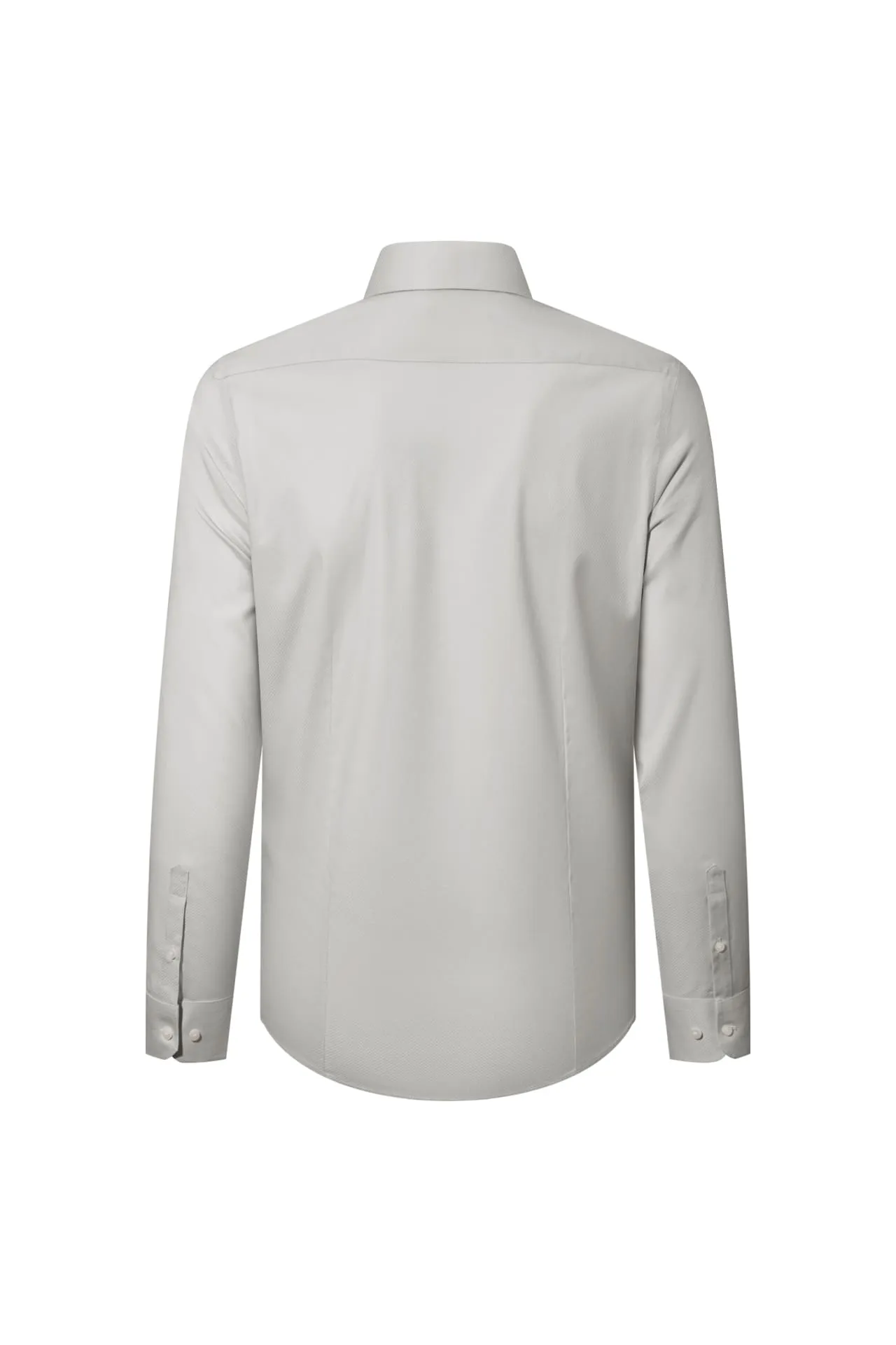 Non-Iron Cotton Stretch Smart Fit Textured Shirt