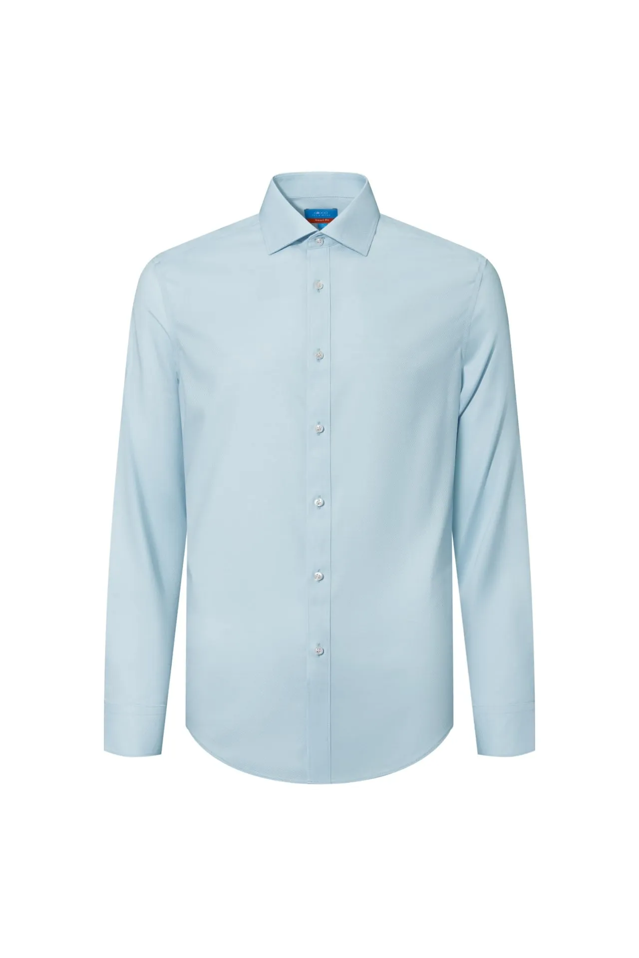 Non-Iron Cotton Stretch Smart Fit Textured Shirt