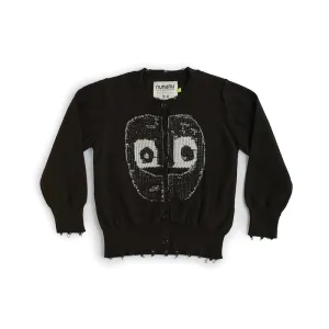 NUNUNU The Warrior knit Cardigan Black
