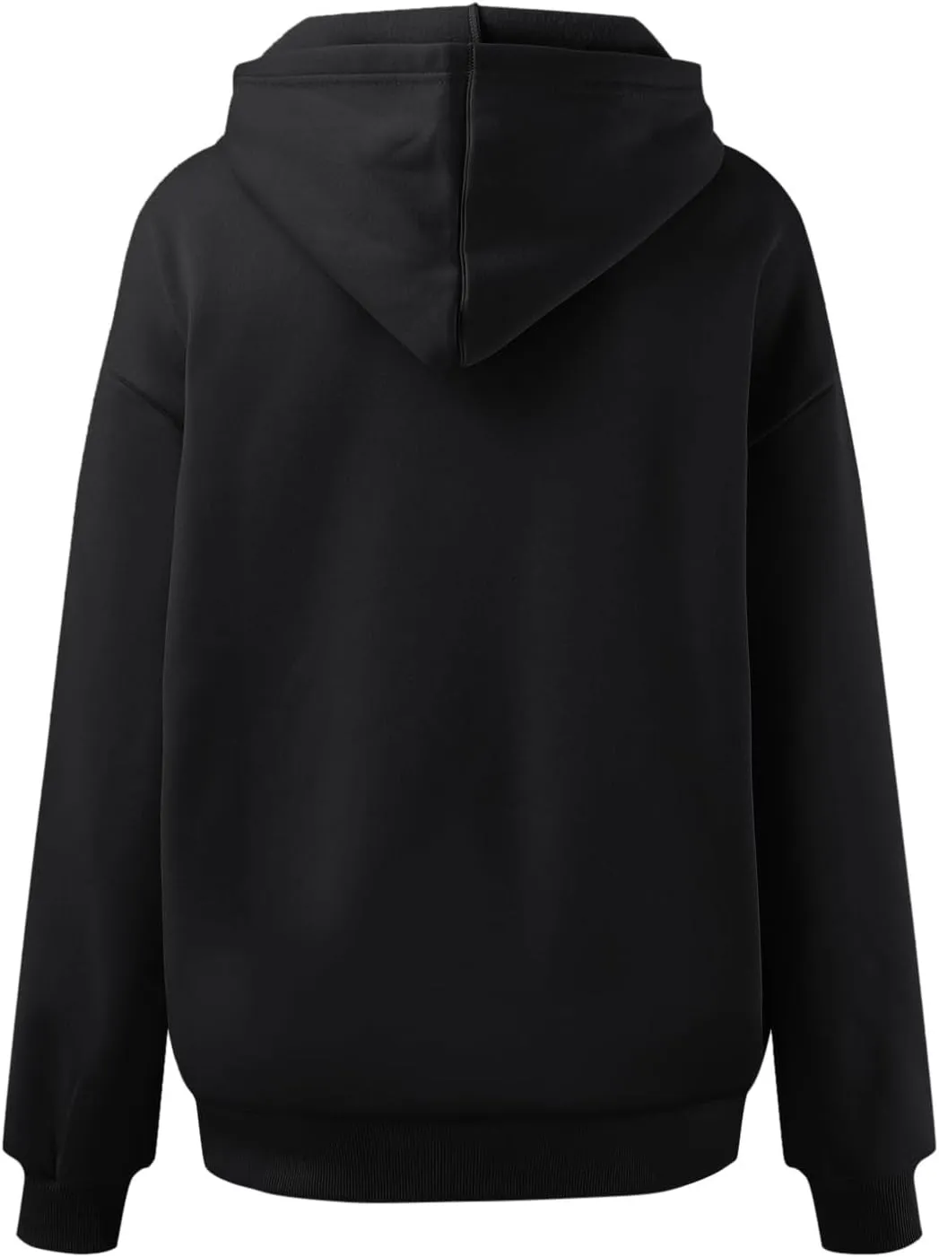 Oversized Hoodie for Women Casual Plain Hoodies Long Sleeve Sweatshirt with Hood Fleece Hoodie Pullover with Pocket