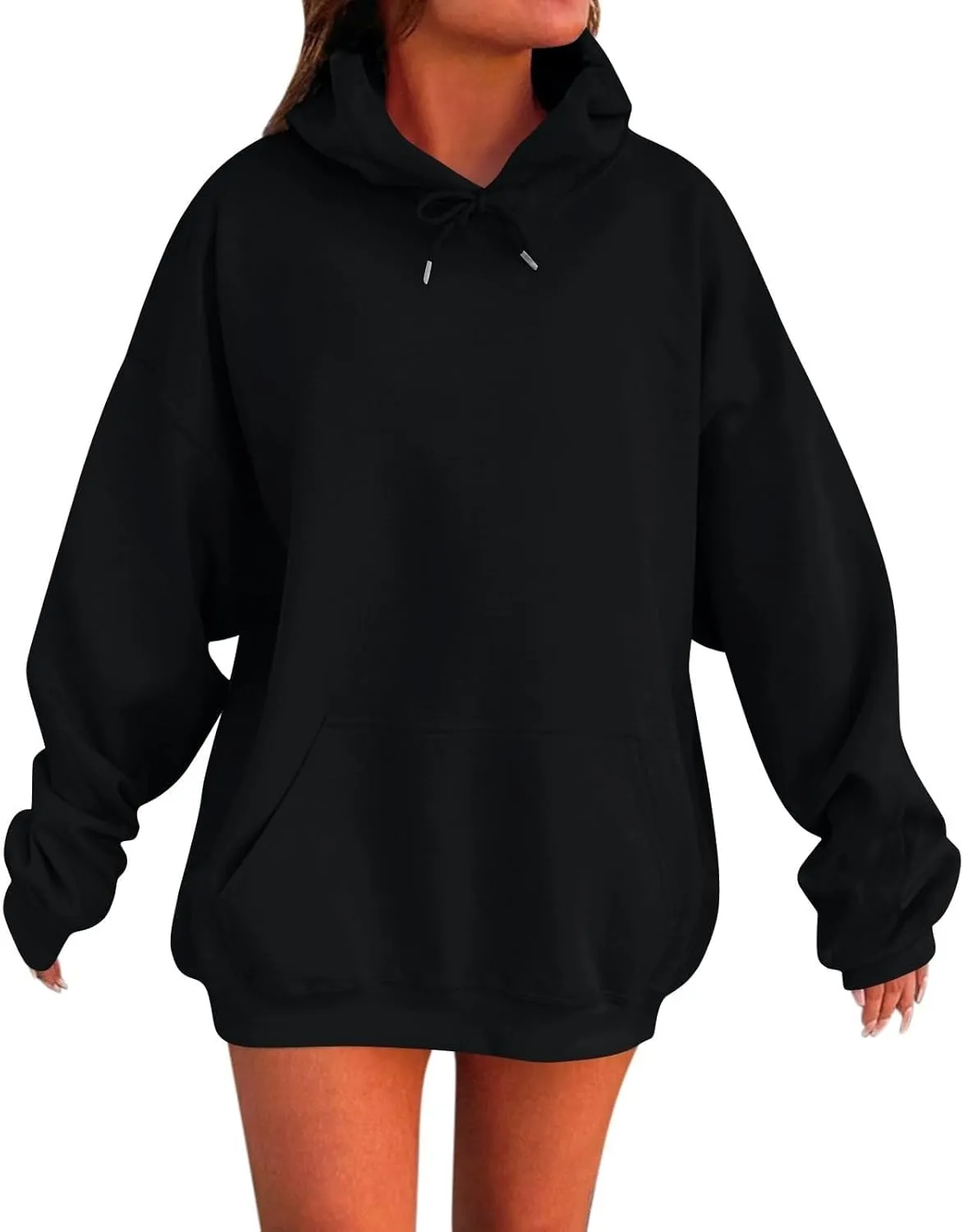 Oversized Hoodies for Women Winter Cotton Sweatshirts Pullover 2024 Fashion Tops Trendy Outfits
