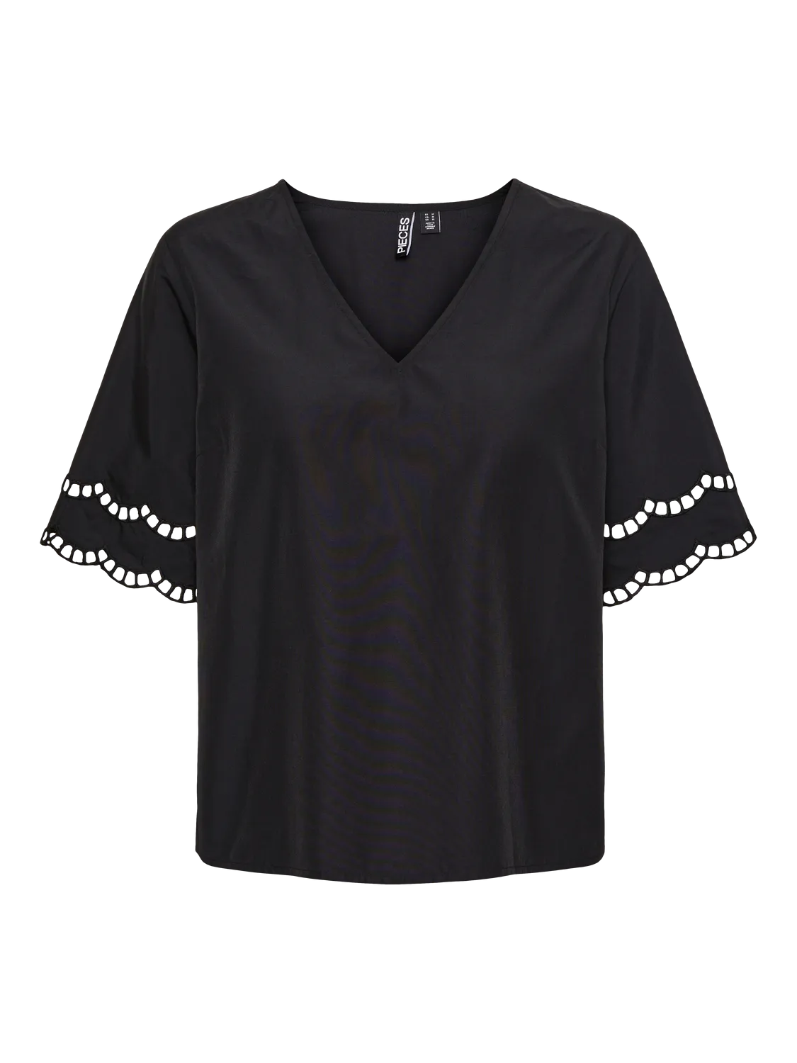 PCSARA T-Shirts & Tops - Black