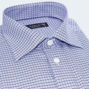 Plaid Mens Dress Shirt Contemporary Fit