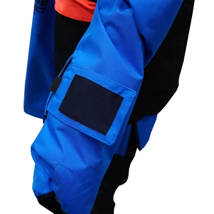 Optimized Title: PLANB PROJECT Unisex Blue Piste Snow Jacket – Stylish Winter Outerwear for Skiing and Snowboarding