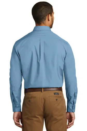 Port Authority® W100 Long Sleeve Carefree Poplin Shirt