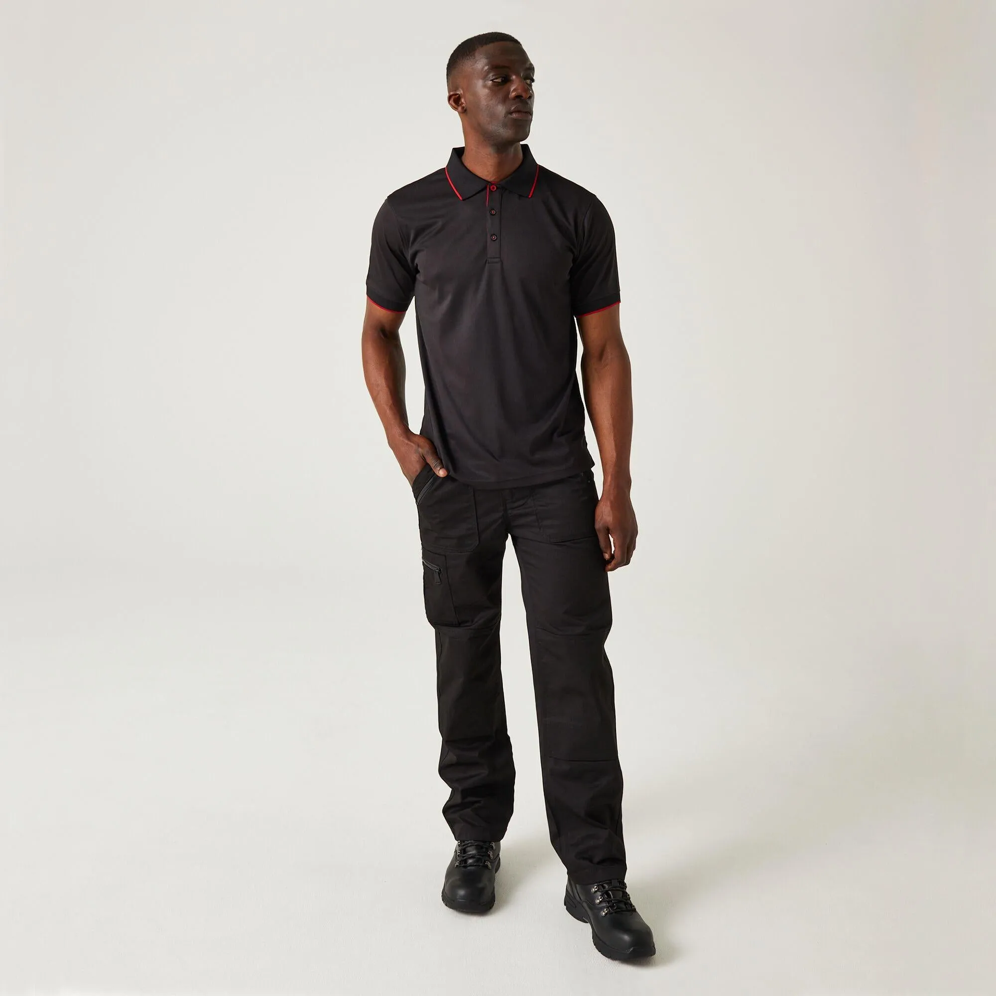 Regatta Professional Navigate Moisture-Wicking Anti-Bacterial Short Sleeve Polo Shirt TRS264