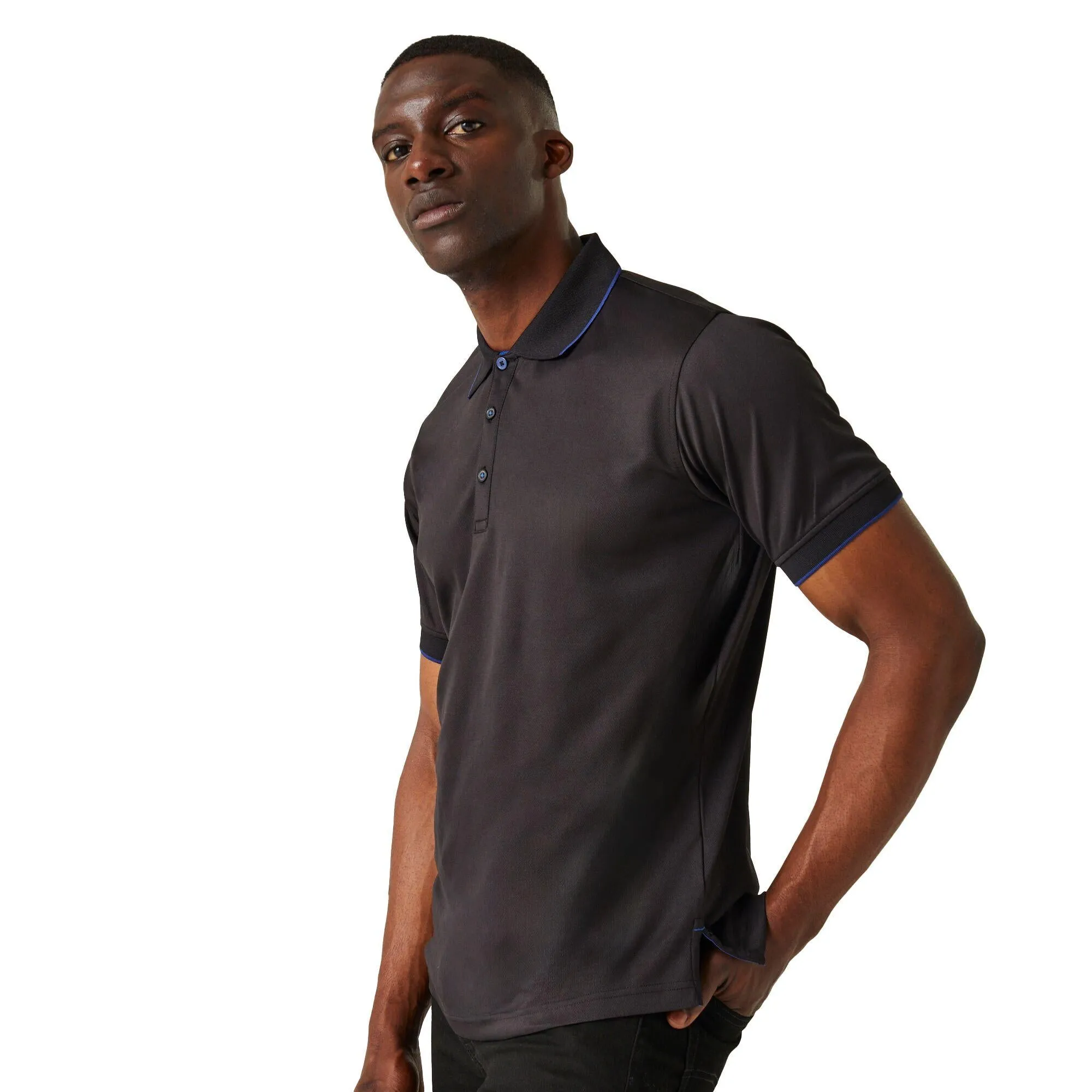 Regatta Professional Navigate Moisture-Wicking Anti-Bacterial Short Sleeve Polo Shirt TRS264