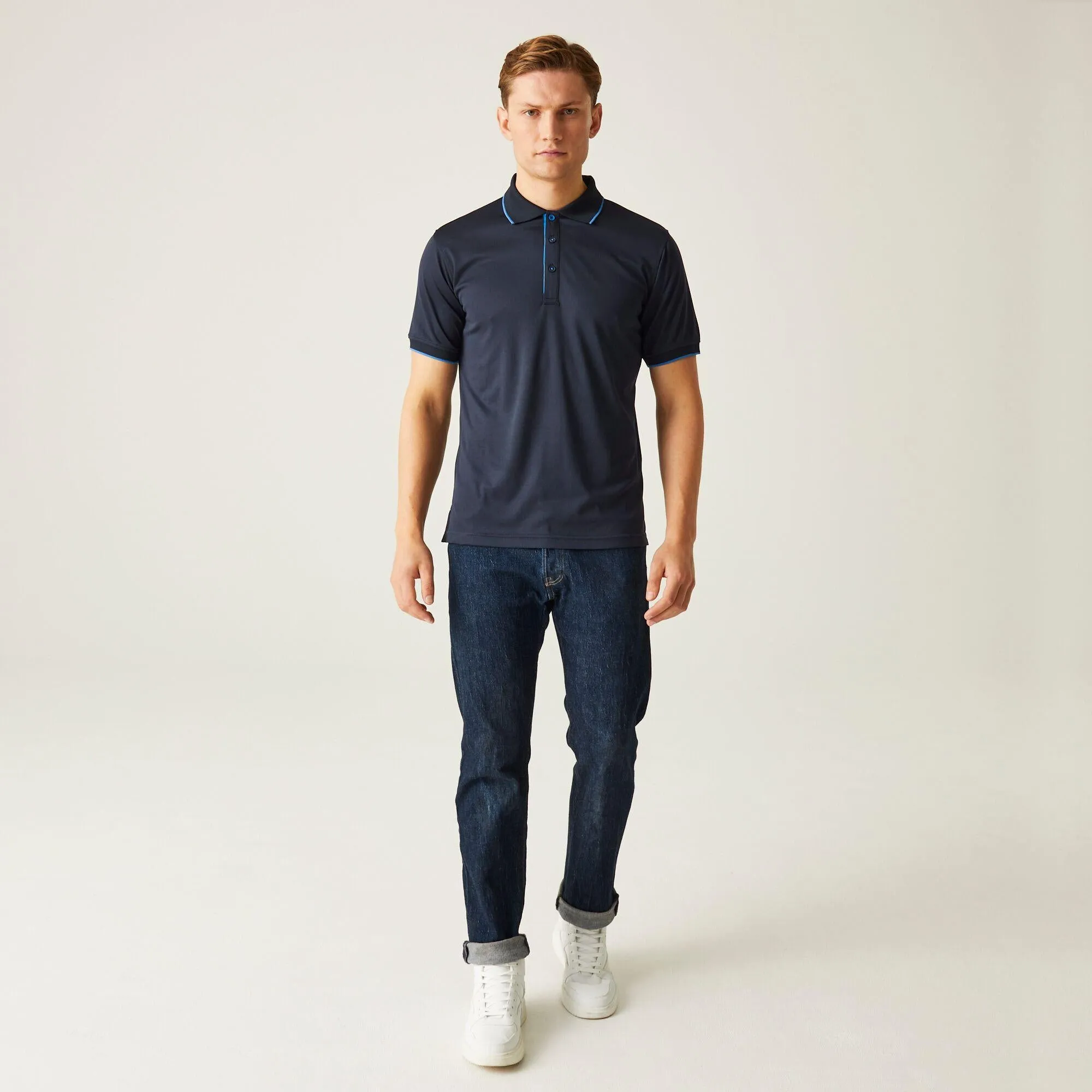 Regatta Professional Navigate Moisture-Wicking Anti-Bacterial Short Sleeve Polo Shirt TRS264