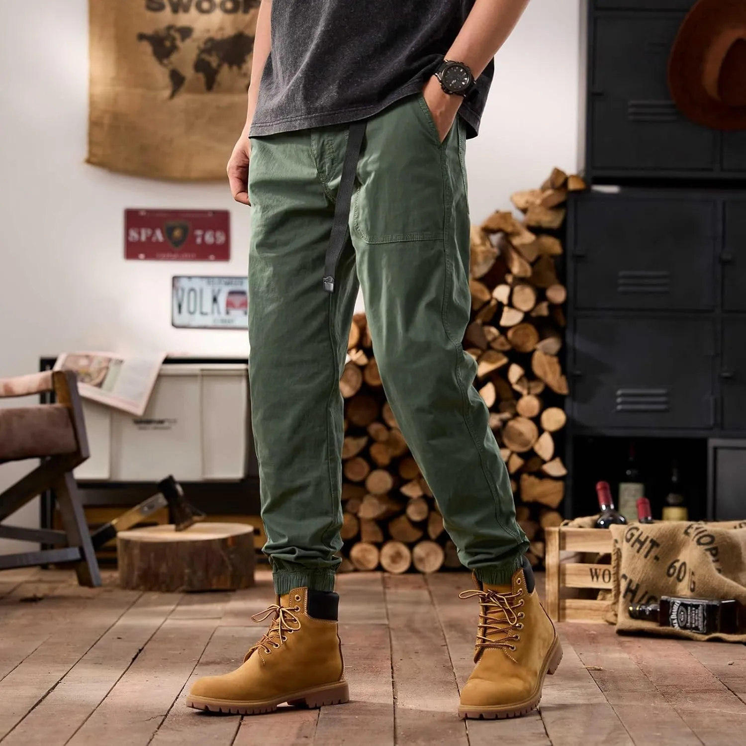 Regular Casual Pants Slim Fit Business Long Pants Men's Sports Pants Men's Cargo Pants Men's Tactical Pants Trousers