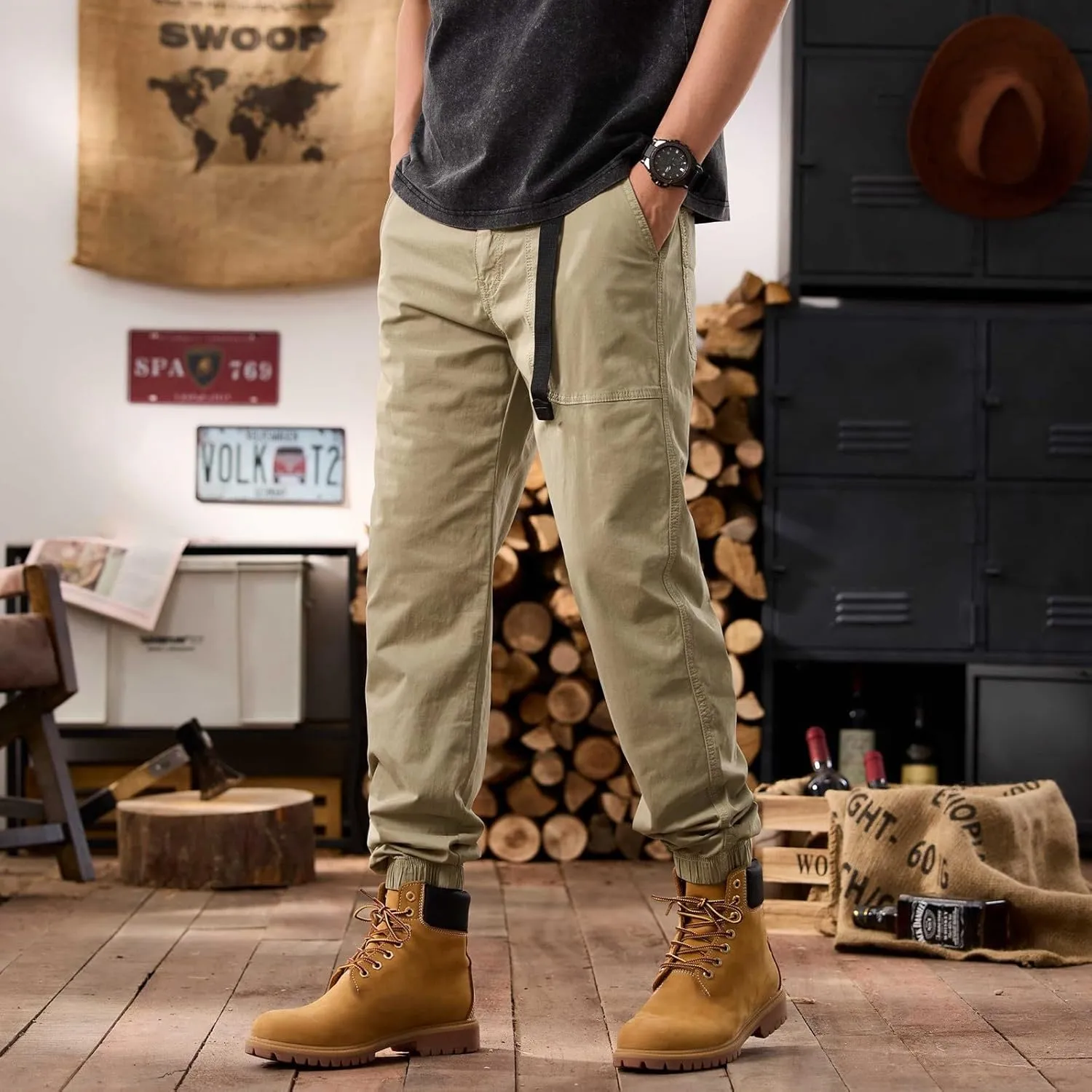 Regular Casual Pants Slim Fit Business Long Pants Men's Sports Pants Men's Cargo Pants Men's Tactical Pants Trousers