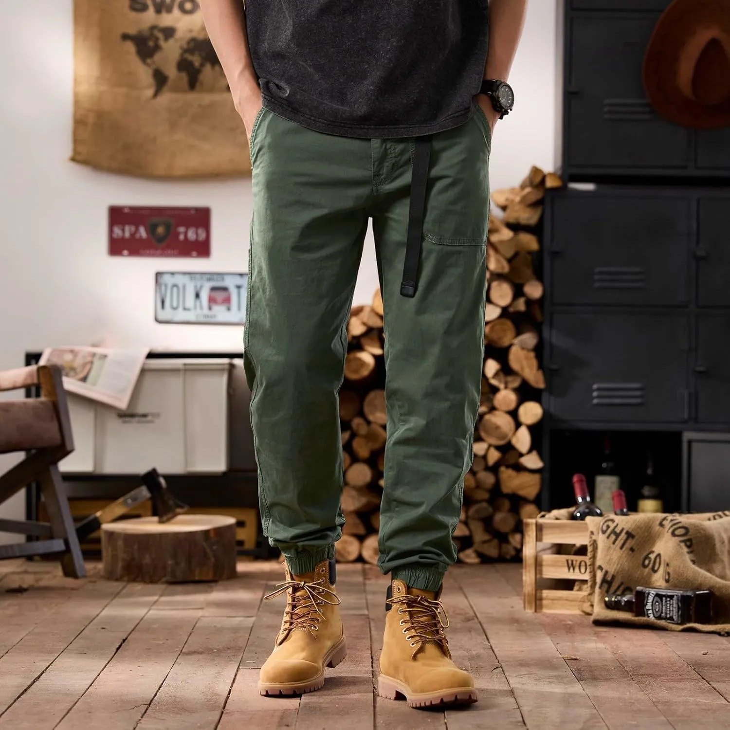 Regular Casual Pants Slim Fit Business Long Pants Men's Sports Pants Men's Cargo Pants Men's Tactical Pants Trousers