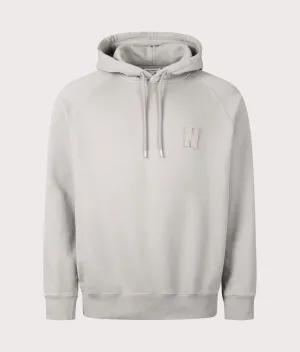 Relaxed Fit Marten Raglan N Patch Hoodie