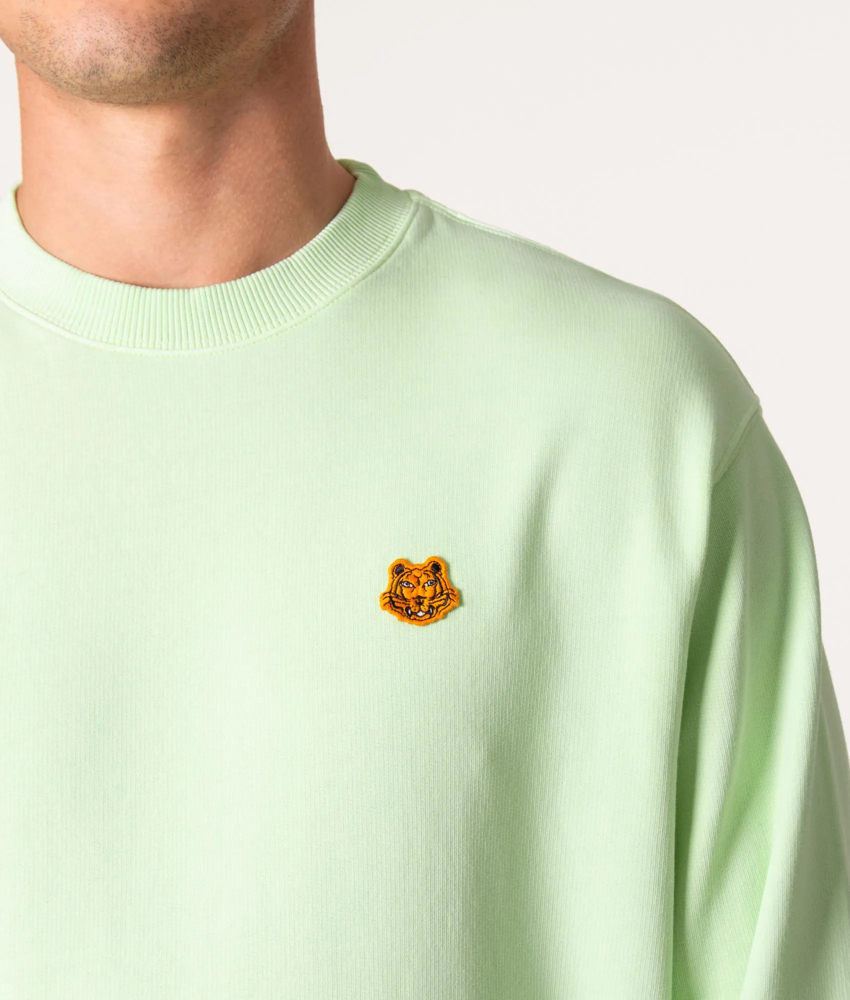 Relaxed Fit Tiger Crest Sweatshirt