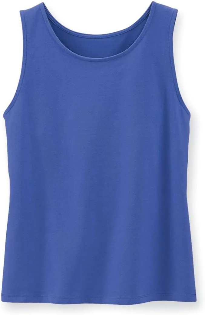 SAGEFINDS Tank Top for Women | Casual Comfy Ultra Soft | Sleeveless T-Shirt | Classic Fit Layering Undershirt