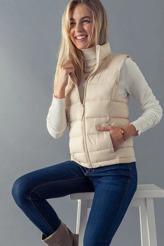 Short Padded Light Weight,  vest.